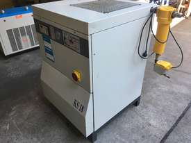 Screw compressor with refrigerated dryer - picture0' - Click to enlarge