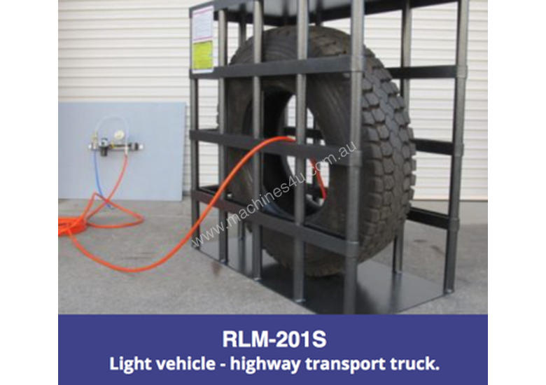 caption Tyre Inflation Safety Cage
