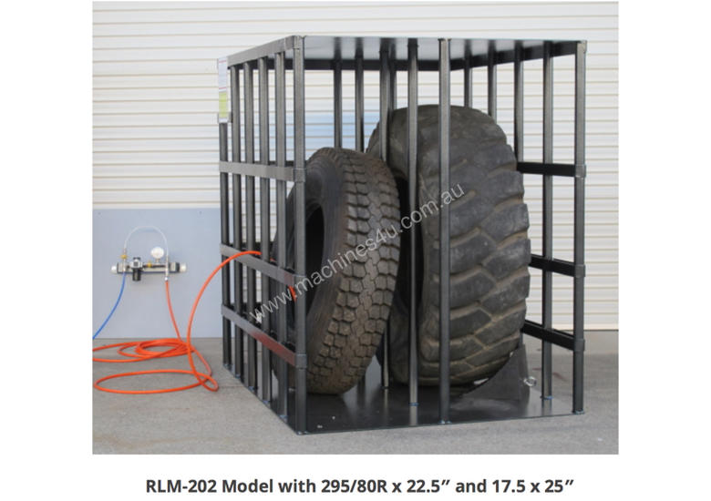caption Tyre Inflation Safety Cage