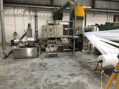 Munchy P120-130 Recycling Extruder and Pelletising Line