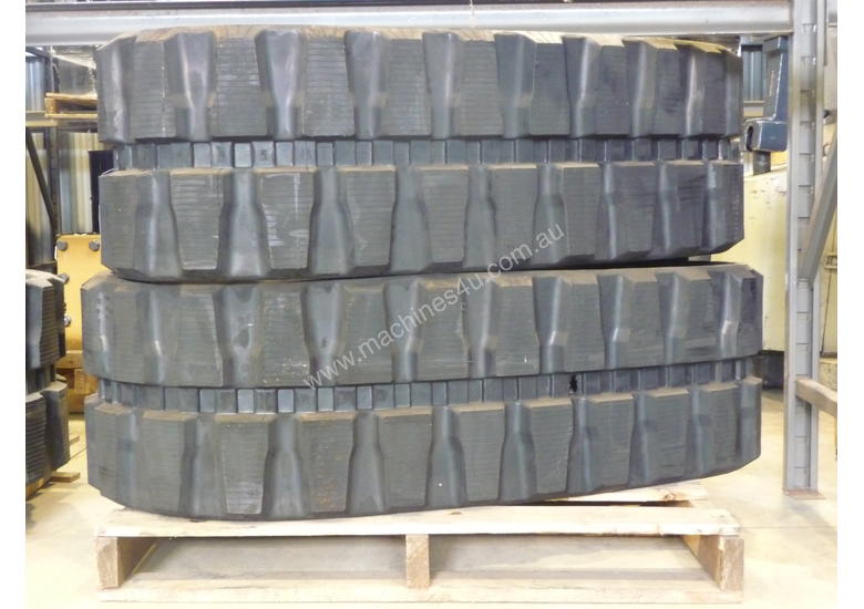 caption Hyundai R15-28,R35,R55,R75 Excavator Rubber Tracks