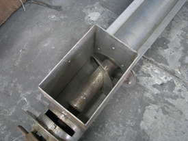 Stainless Auger Feeder Screw Conveyor - 4m long - picture0' - Click to enlarge