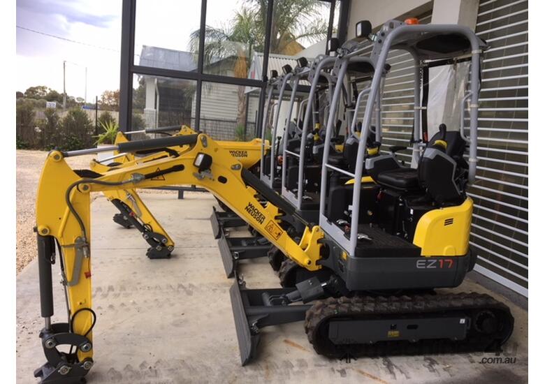 2024 Wacker Neuson EZ17QH Excavator WITH FLOATING BLADE & 5YR WARRANTY