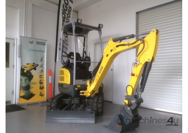 2024 Wacker Neuson EZ17QH Excavator WITH FLOATING BLADE & 5YR WARRANTY