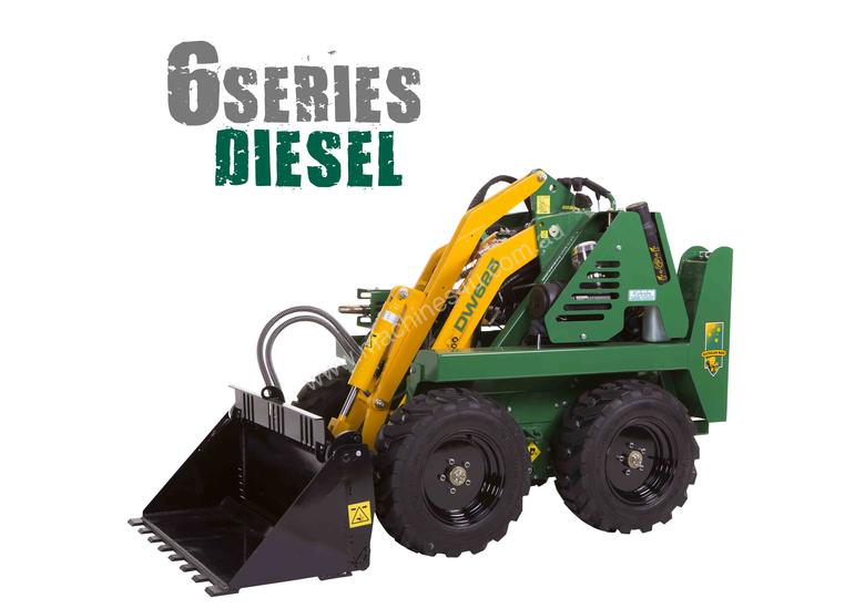caption KANGA DW625 6 SERIES DIESEL MINI LOADER