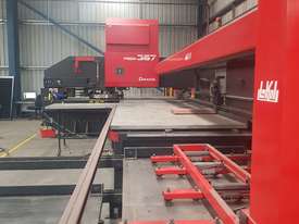 Amada Pega 367 Turret Punch with LKI 300 Sheet Loader - picture0' - Click to enlarge