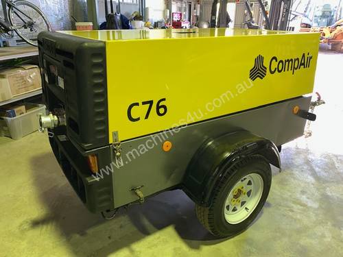 Compair C76 275 CFM Diesel driven air compressor