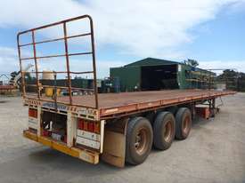 2008 Maxitrans ST3 45' Flat Top Tri Axle Lead Trailer - T83 - picture1' - Click to enlarge