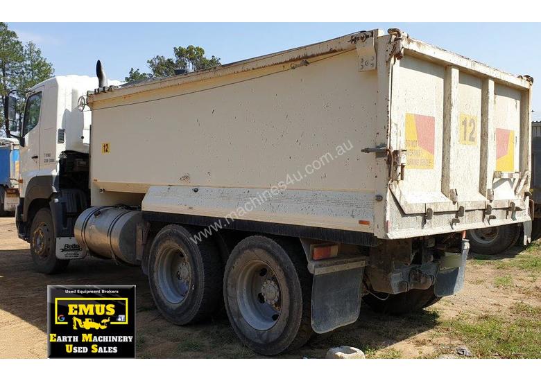 caption 2007 Hino Steel Body Tandem Tipper Truck. E.M.U.S. TS505