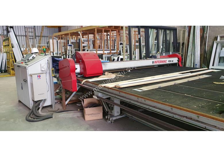 Used intermac Intermac Fox BC Glass Cutting Table Glass Cutting Machine