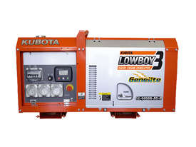 Used Kubota Lowboy 2 Generator GL9000 Diesel 8 KVA 240 Volt Power Supply - picture0' - Click to enlarge