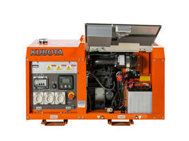 Used Kubota Lowboy 2 Generator GL9000 Diesel 8 KVA 240 Volt Power Supply - picture0' - Click to enlarge