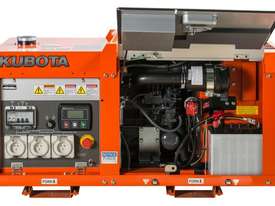 Used Kubota Lowboy 2 Generator GL9000 Diesel 8 KVA 240 Volt Power Supply - picture1' - Click to enlarge