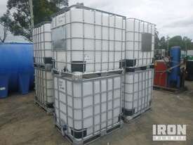 Qty of 1000 Litre Plastic Tubs . - picture0' - Click to enlarge