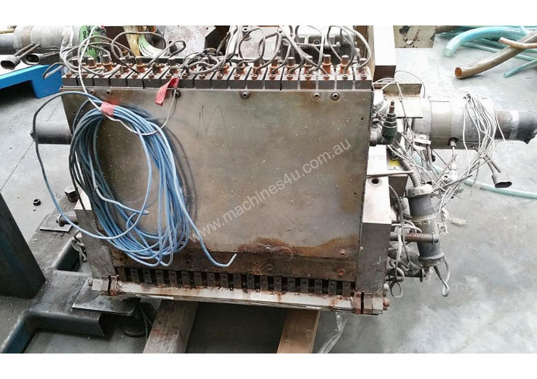 Used edi EDI 520mm wide AF6R 5manifold sheet die co extrusion block