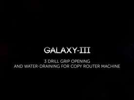 GALAXY - III Copy Router Machine with Triple Grip Slot Drilling and Water Discharge - picture0' - Click to enlarge