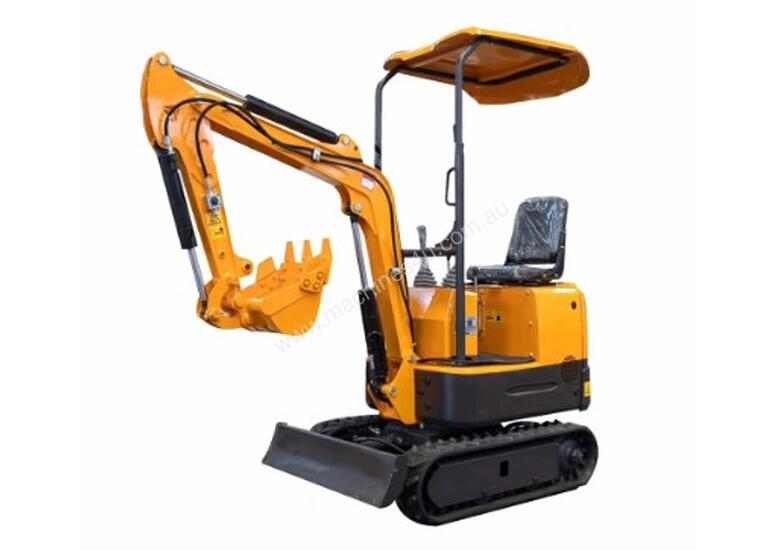 caption Micro Excavator – Taskmaster 1.0 Ton 9.5hp Diesel Engine TM1.0