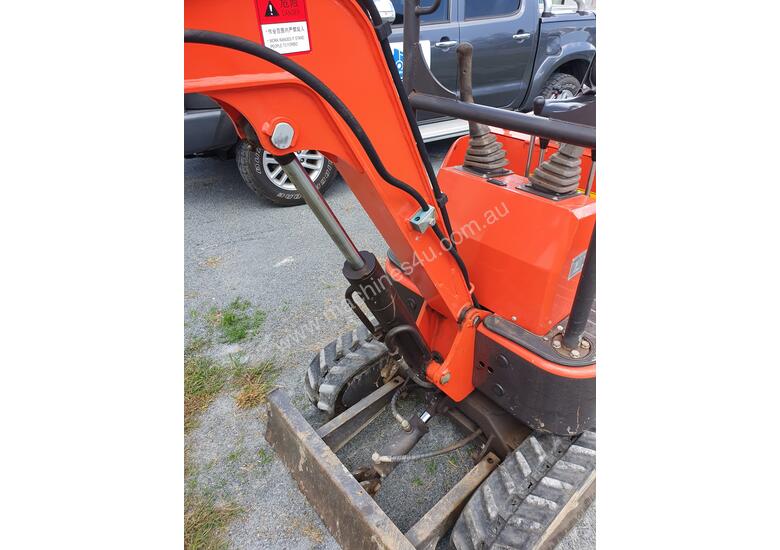 caption Micro Excavator – Taskmaster 1.0 Ton 9.5hp Diesel Engine TM1.0