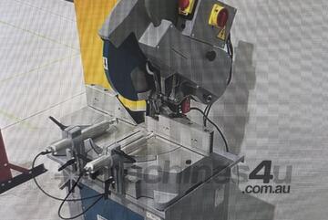 HAFCO ALU-350A MITRE Yr 2024. UPCUT SEMI-AUTO 400mm. TIGER STOP AUTO PUSH. LEDA POPUP. BROBO 400mm