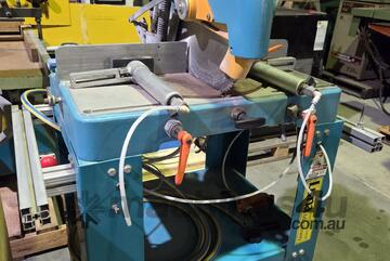 LUNA 400mm MITRE SAW. FOM UPCUT SEMI-AUTO 400mm. TIGER STOP AUTO PUSH. LEDA POPUP. BROBO 400mm