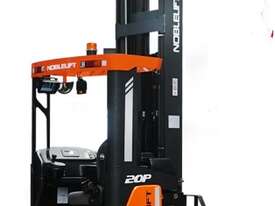 Noblelift Lithium-Ion Electric Reach Truck  - picture0' - Click to enlarge