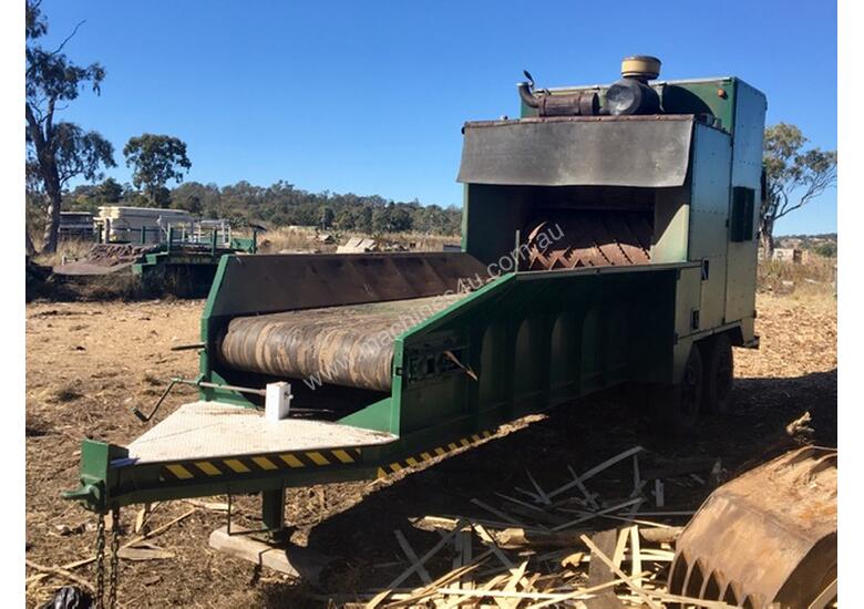 Used Not Specified Unknown Industrial primary wood shredder Wood Waste