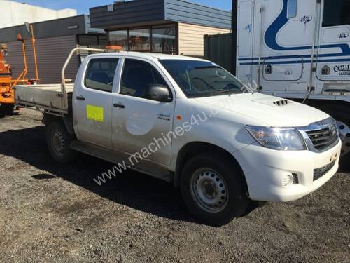 11/2013 Toyota Hilux KUN26R 4WD Dual Cab Utility