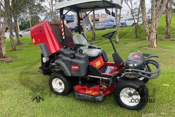 Toro Groundsmaster 360 Quad Steer 4WD: 36hp for Tough Jobs on Steep Terrain!