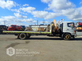 2015 HINO FG 500 4X2 FLAT TOP CRANE TRUCK - picture0' - Click to enlarge
