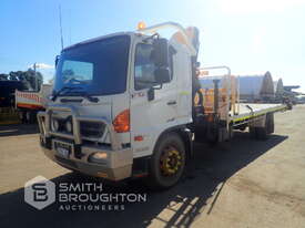 2015 HINO FG 500 4X2 FLAT TOP CRANE TRUCK - picture0' - Click to enlarge