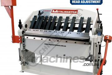 PB-422A Manual Panbrake 1250 x 2mm Mild Steel Bending Capacity Removable Individual Bending Fingers
