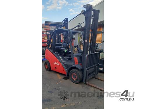 2014 model Linde Forklift 2.5 ton capacity 5760mm lift height only $12000+GST