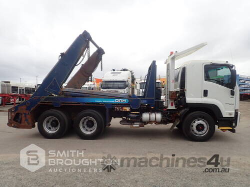 2017 ISUZU FVZ 6X4 SKIP BIN TRUCK