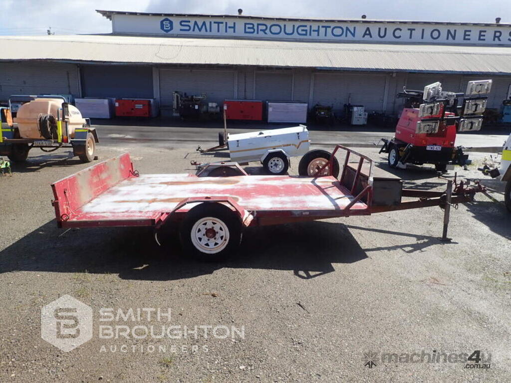 Buy Used 2006 WANGARA TRAILERS SINGLE AXLE TILTING FLAT TOP TRAILER