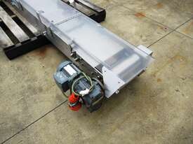 Flat Belt Conveyor, 3500mm L x 300mm W - picture0' - Click to enlarge