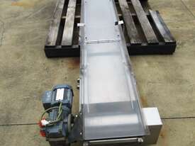 Flat Belt Conveyor, 3500mm L x 300mm W - picture1' - Click to enlarge