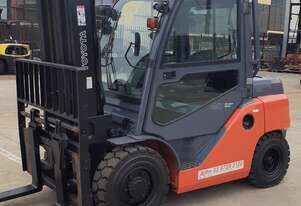 ACTIVE FORKLIFTS - Toyota 4 Ton Forklift 2016 model For sale low hours 4000mm lift height enclosed a