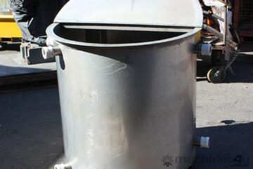 785L STAINLESS Process Vessel TANK level & temperature sensors forkliftable