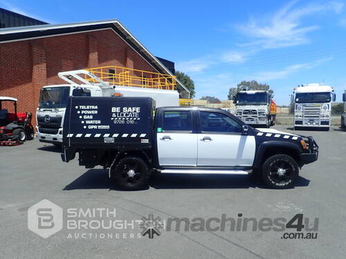 2011 HOLDEN COLORADO 4X4 DUAL CAB TRAY TOP