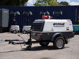 Portable Compressor 49HP 185CFM - ROTAIR MDVN 53K - Skid Mounted - picture2' - Click to enlarge