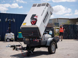 Portable Compressor 49HP 185CFM - ROTAIR MDVN 53K - Skid Mounted - picture1' - Click to enlarge