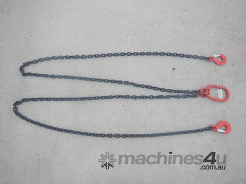 Unused G80 Double Legged 8mm Lifting Chains