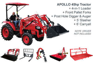 APOLLO 45hp Fencing & Mowing Tractor Package