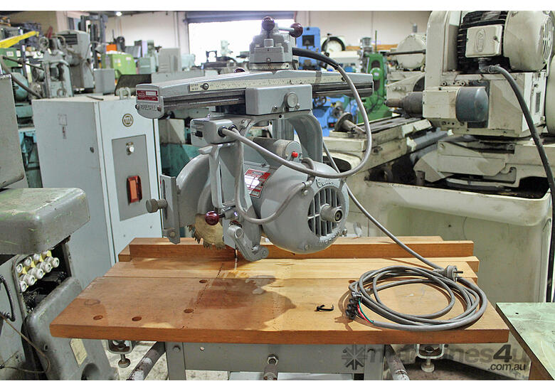 caption Paulcall RS 4H Radial Arm Woodworking Saw (240V)