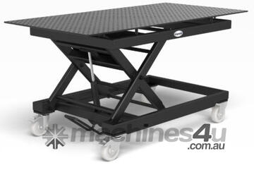 Mobile lifting table 1000 kg incl. Perforated plate 2000x1000x12