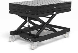 Mobile lifting table 1200 kg incl. Professional Extreme 8.7 table top 1500x1000x200