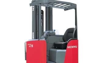 NICHIYU HIGH REACH FORKLIFT SIT-ON FBRF14