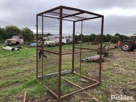 Steel Cage Bin - picture0' - Click to enlarge