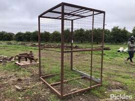 Steel Cage Bin - picture1' - Click to enlarge