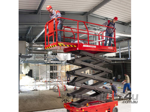 caption Manitou 120 SC Mobile Elevating Work Platform